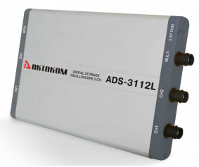 ADS-3112L Двухканальный USB осциллограф - приставка
