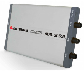 ADS-3062L Двухканальный USB осциллограф - приставка