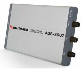 ADS-3062 Двухканальный USB осциллограф - приставка