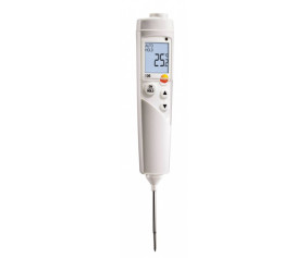testo 106 - Компактный термометр для пищевого сектора с сигналом тревоги