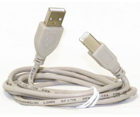 Кабель USB тип А-B Кабель USB тип А-B - дубль