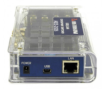 АЕЕ-2026 4-х канальный USB коммутатор ВЧ сигналов 1 линия на 4 выхода - дубль